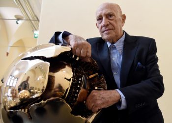 Arnaldo Pomodoro (Foto: ANSA/ DANIEL DAL ZENNARO)
