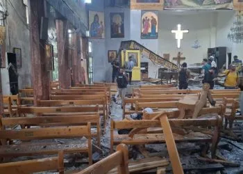 La chiesa di Damasco distrutta dopo l'attentato