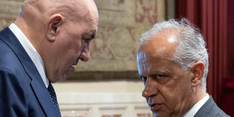 Crosetto e Piantedosi