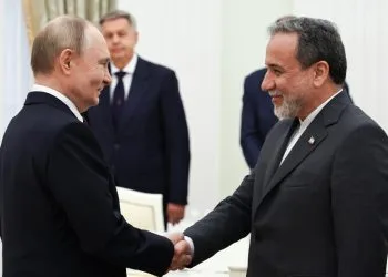 Putin con il Ministro degli Esteri in Iran