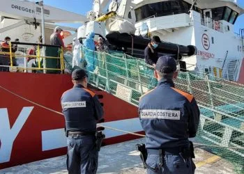Sbarco di migranti a Ravenna