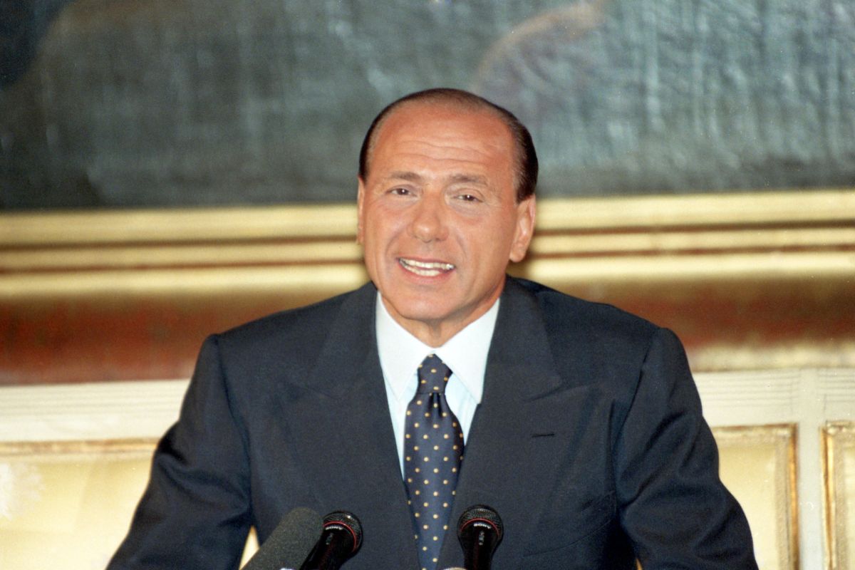 Silvio Berlusconi nel 1996
