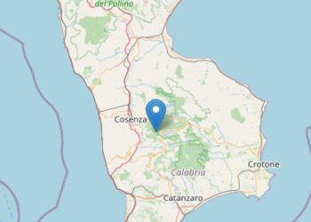Terremoto Aprigliano 23 giugno 2025 (Foto INGV)