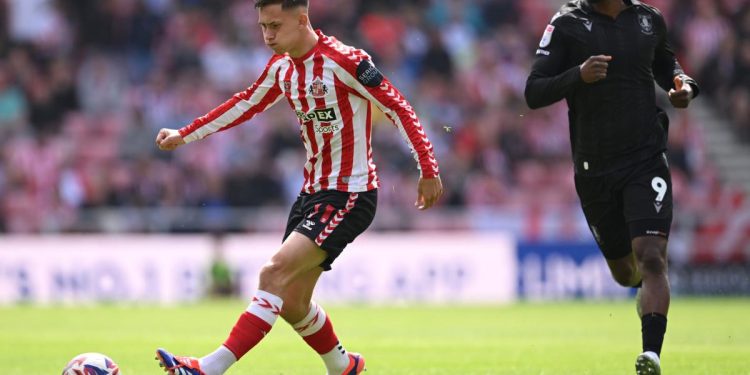 Chris Rigg in azione con il Sunderland (da Facebook)