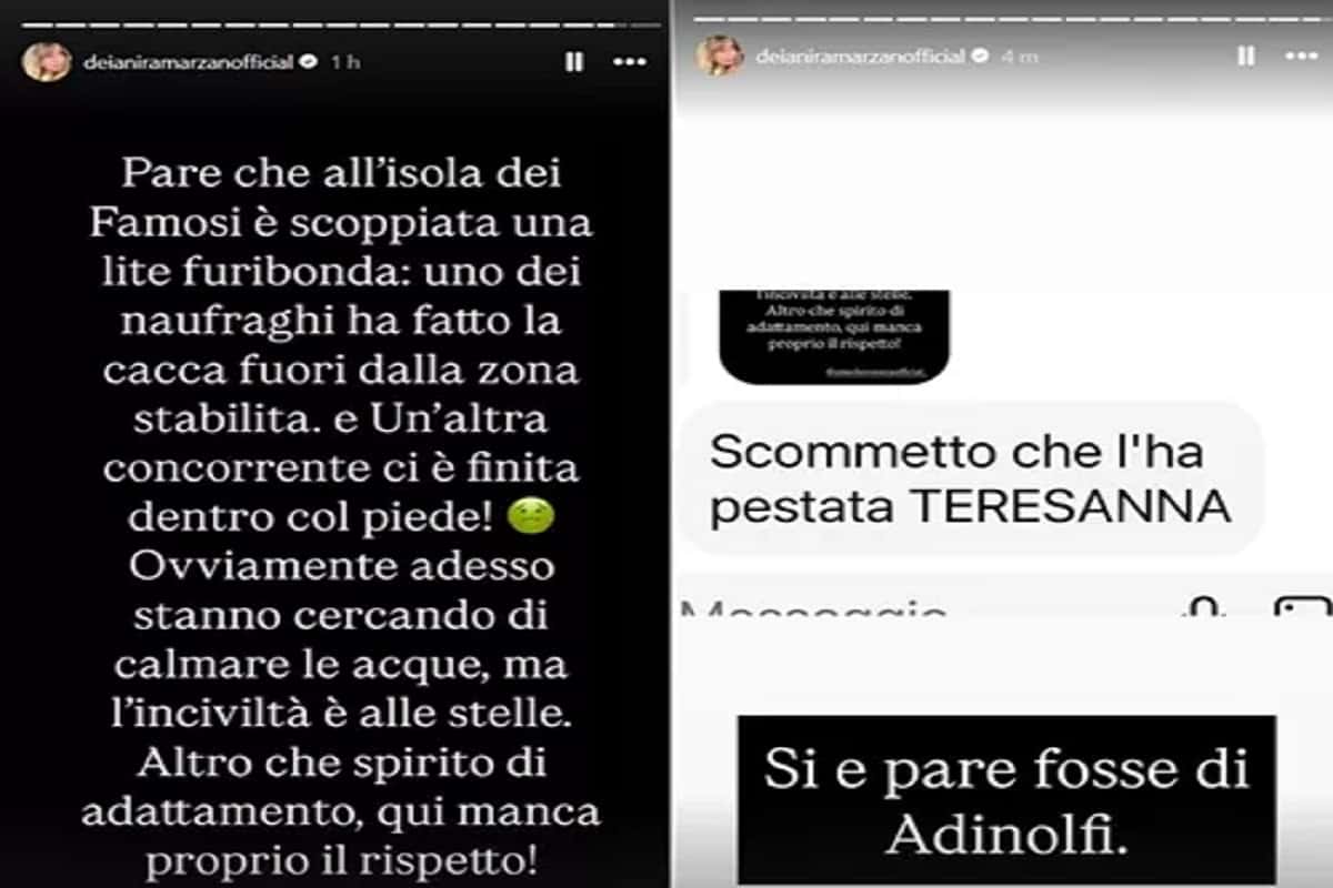 cacca-gate isola dei famosi 2025