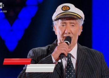 Giorgio Biagioli a The Voice Senior (Foto: screen Raiplay)