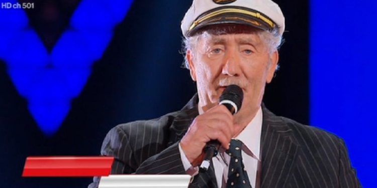 Giorgio Biagioli a The Voice Senior (Foto: screen Raiplay)