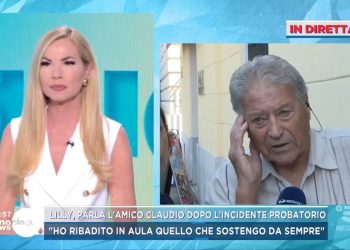 Liliana Resinovich, Claudio Sterpin (Foto: Mattino 5 News)