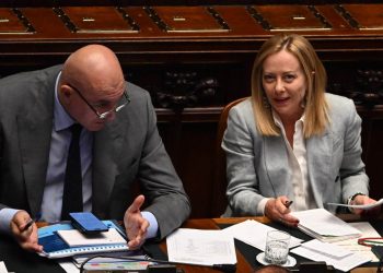 Meloni e Crosetto alla Camera