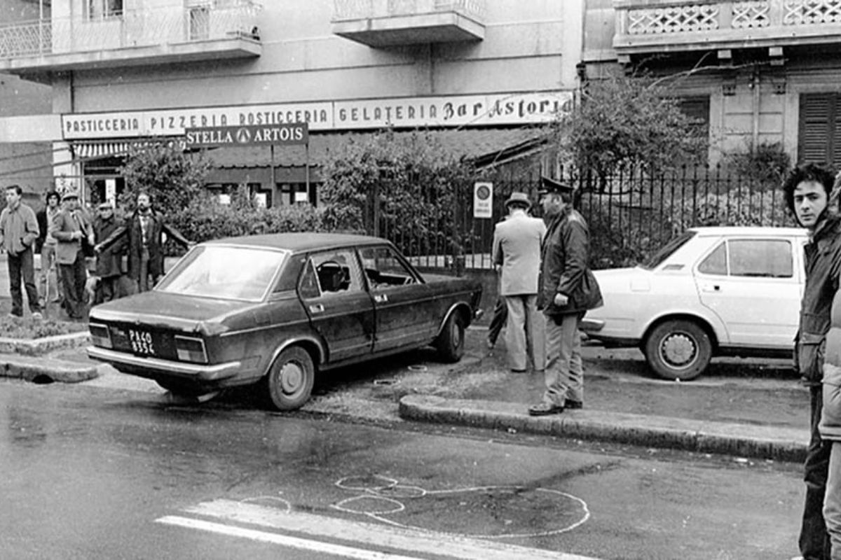 L'auto di Piersanti Mattarella