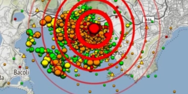 Terremoto Campi Flegrei (Foto: Ingv)