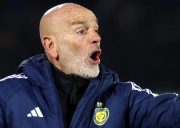 Stefano Pioli alla guida dell'Al Nassr (Foto Ansa)