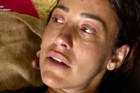 Teresanna Pugliese in lacrime all’Isola dei Famosi