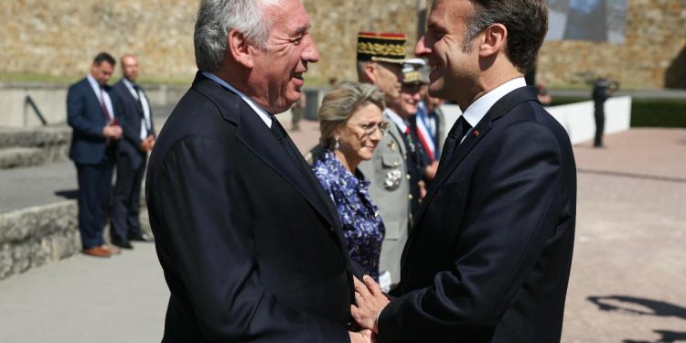 Bayrou e Macron, Francia