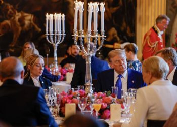 Meloni e Trump alla cena NATO