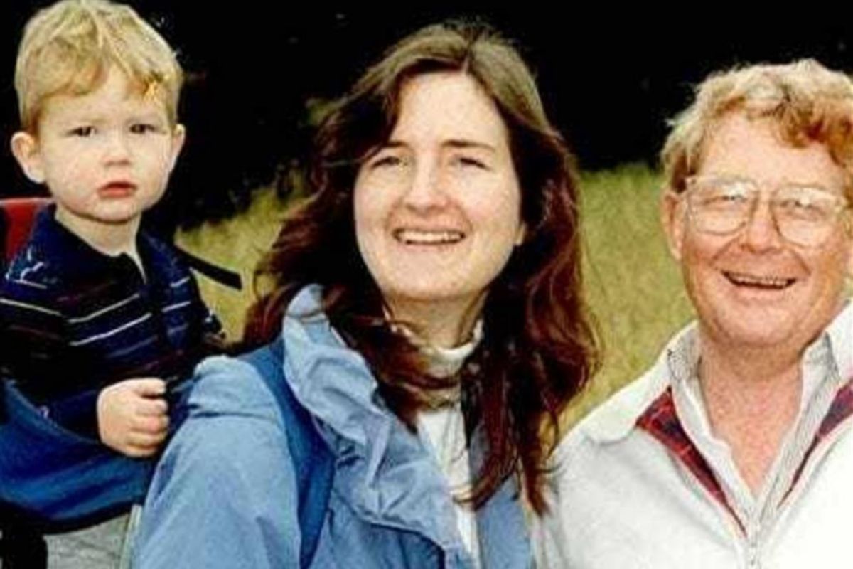 Nicholas Green con i suoi genitori