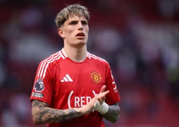 Alejandro Garnacho con il Manchester United (Foto ANSA)