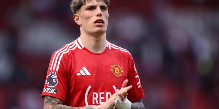 Alejandro Garnacho con il Manchester United (Foto ANSA)