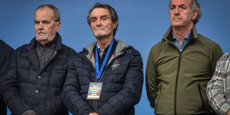 Calderoli, Zaia e Fontana