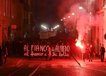 Anarchici con Cospito