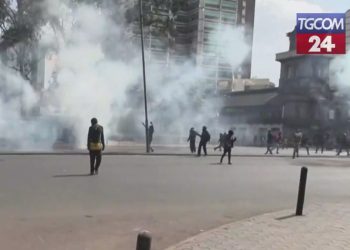 Proteste Kenya (foto: TGCOM24)