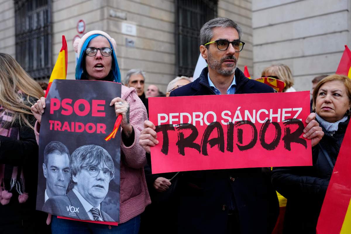 Proteste amnistia Puigdemont