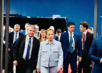 Giorgia Meloni al Consiglio Europeo