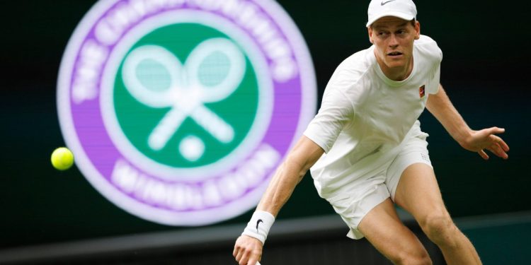 Jannik Sinner tabellone Wimbledon 2025