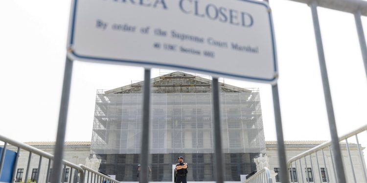 La Corte Suprema degli Stati Uniti (Ansa)