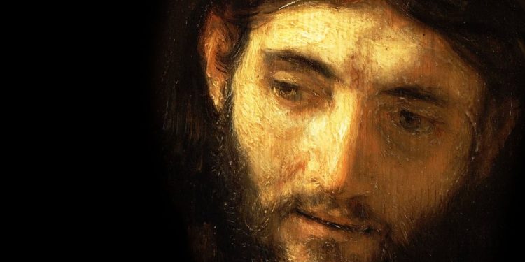Rembrandt, volto di Cristo