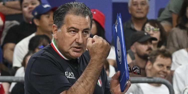De Giorgi diretta Italia Usa volley