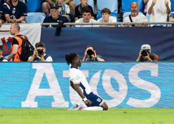 Jonathan Rowe ha deciso a favore dell'Inghilterra la finale degli Europei U21 (Foto ANSA)