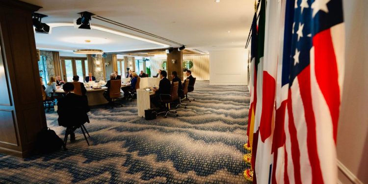 Il G7 in Canada (Foto: ANSA/CHIGI PALACE PRESS OFFICE/FILIPPO ATTILI)