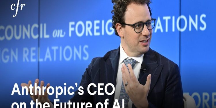 Dario Amodei Ceo Anthropic (Foto: Screenshot Youtube)