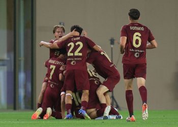 Un'esultanza della Roma Primavera (da Facebook)