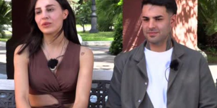 Sarah e Valerio di Temptation Island 2025 (Foto: Screen)