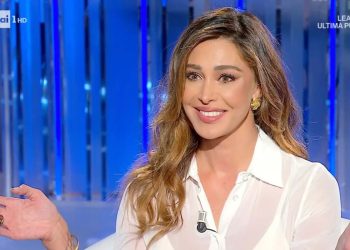 Belen Rodriguez (Foto: screen Raiplay)