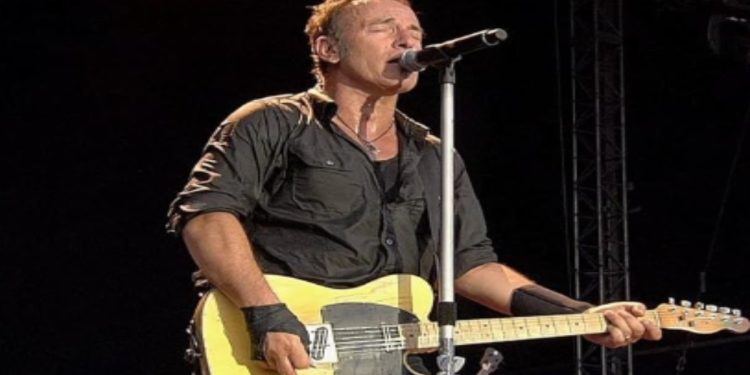 Bruce Springsteen in concerto. (Foto: Web)