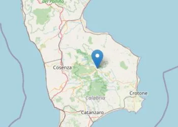 Terremoto San Giovanni in Fiore 30 giugno 2025 (Foto: INGV)