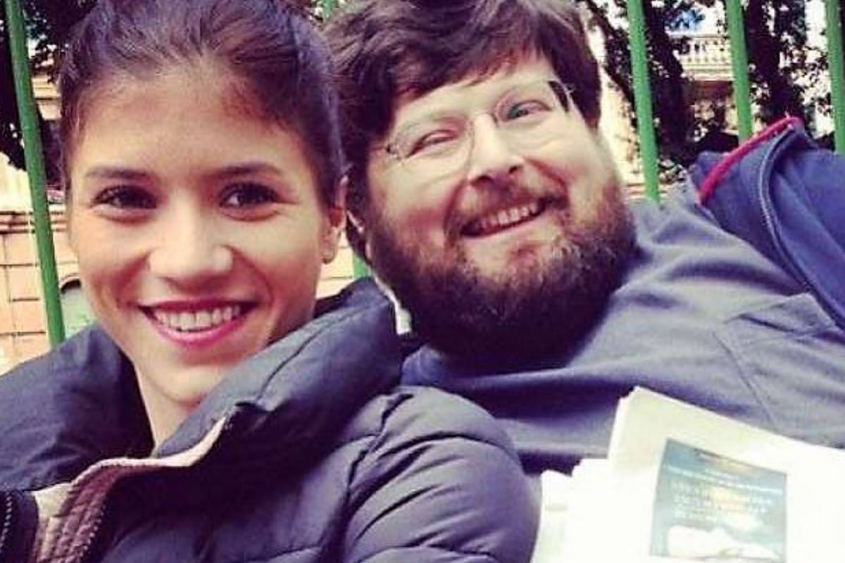 Mario Adinolfi e la moglie Silvia Pardolesi