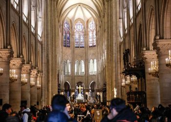 Notre Dame de Paris restaurata (Ansa)