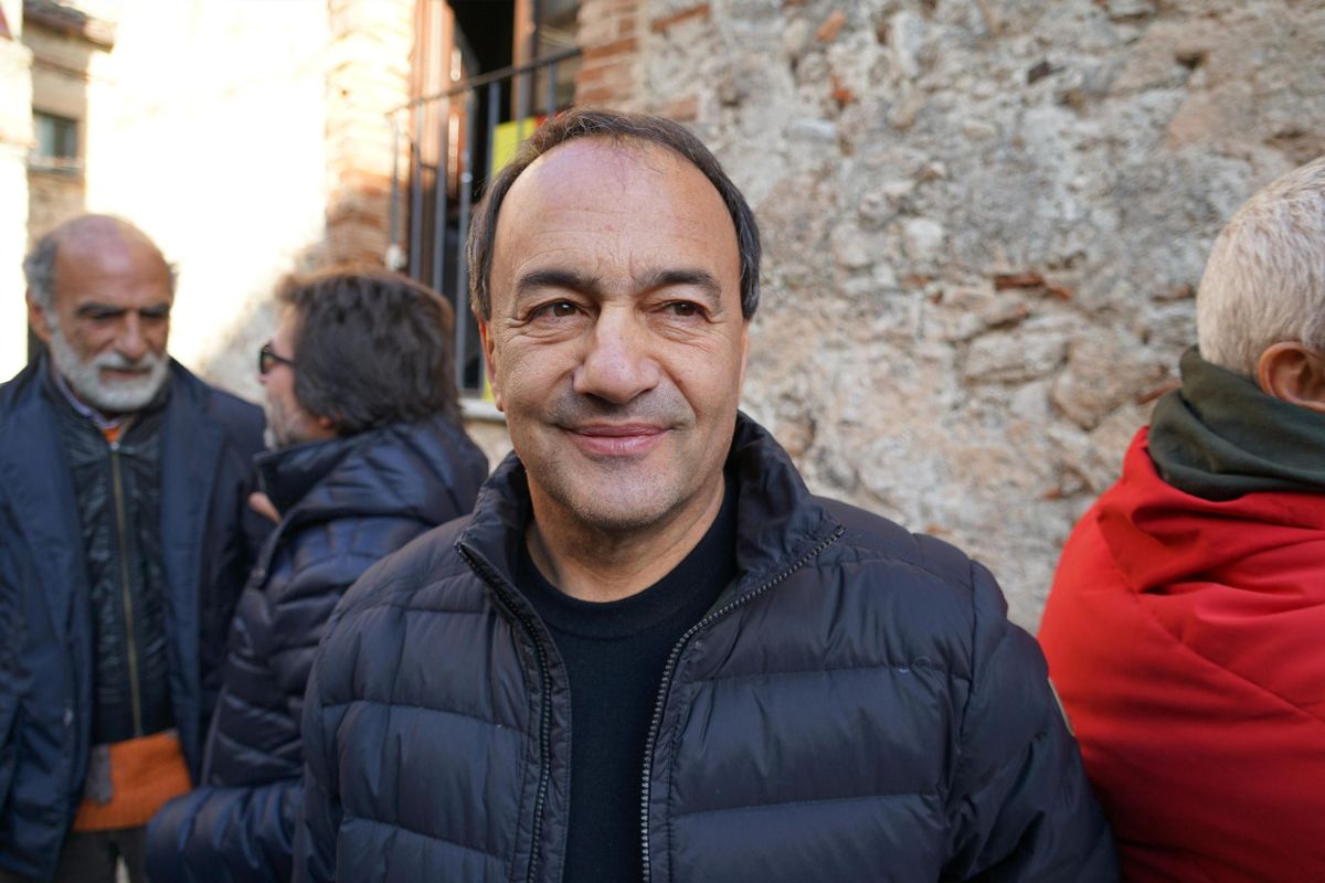 Mimmo Lucano, sindaco di Riace