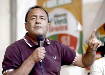 Mimmo Lucano, sindaco di Riace (Foto: ANSA/MOURAD BALTI TOUATI)