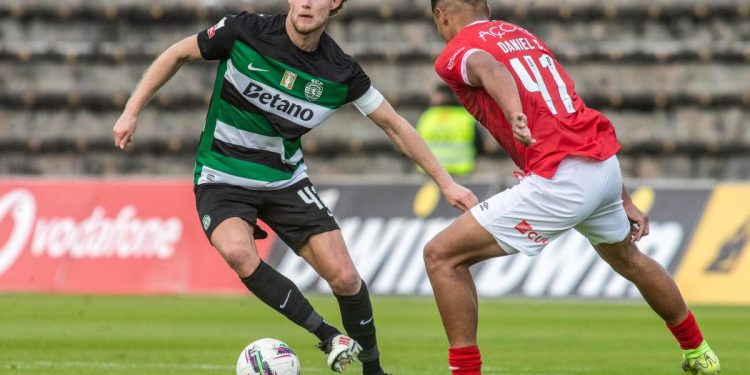 Morte Hjulmand con lo Sporting Lisbona (Foto ANSA)