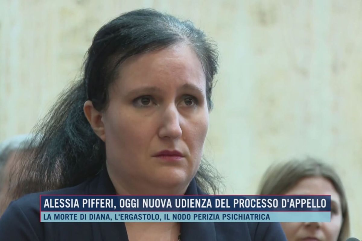 Alessia Pifferi in aula