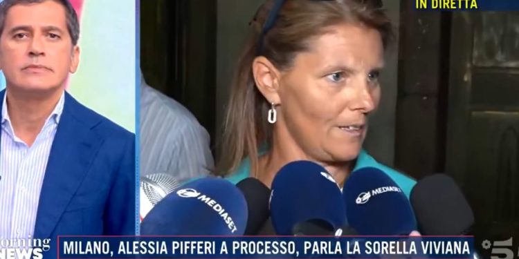 Alessia Pifferi, la sorella Viviana (Foto: Morning News)