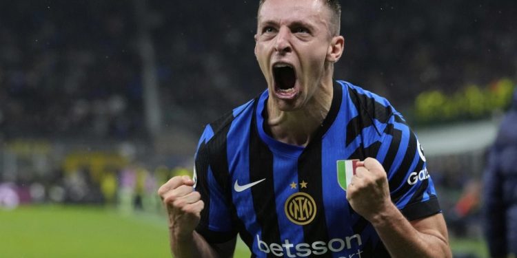 Davide Frattesi con la maglia dell'Inter (Foto: Web)