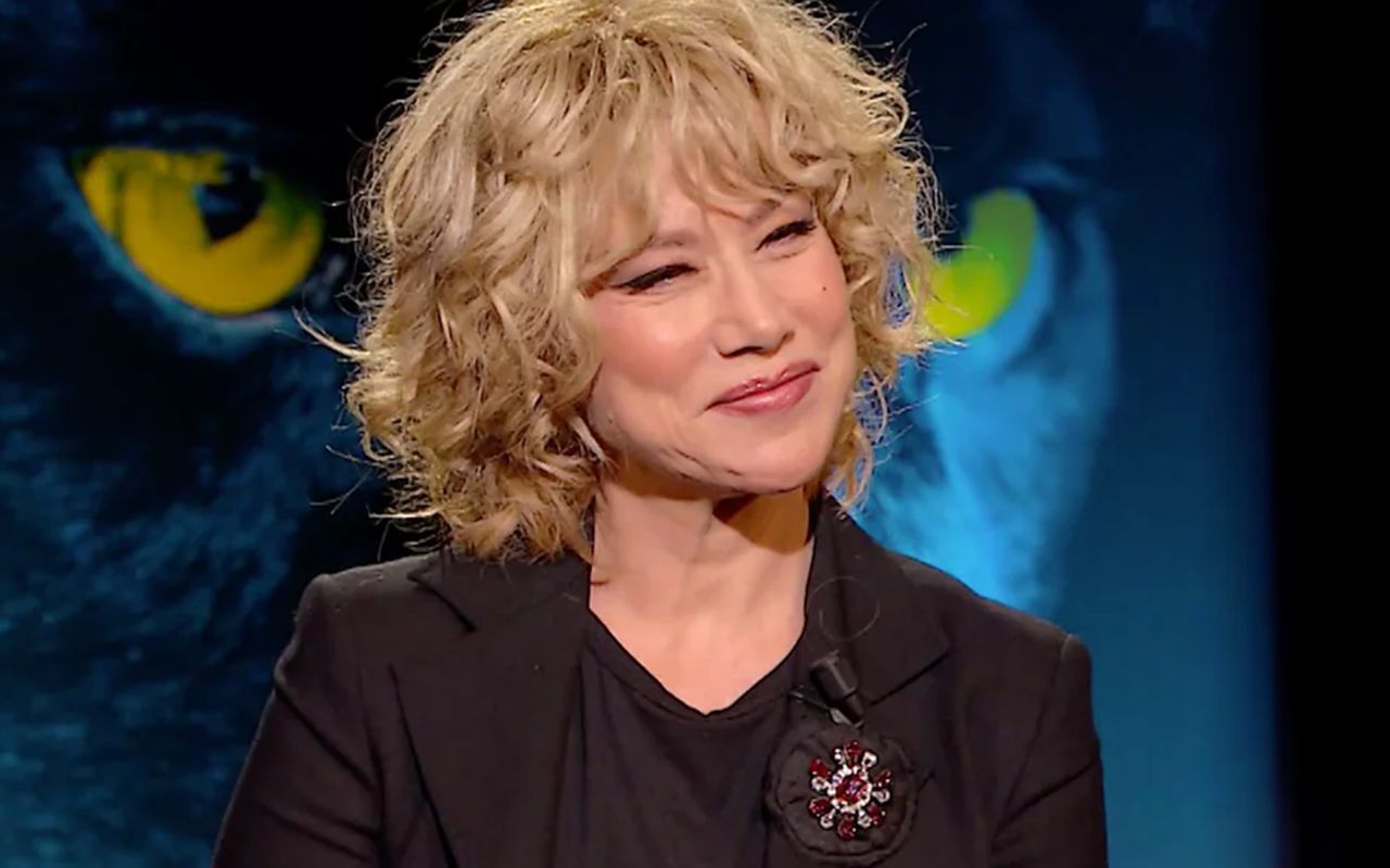 Nancy Brilli a Belve (Foto: Screen)
