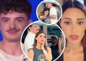 Belen Rodriguez e Olly (fonte foto web)