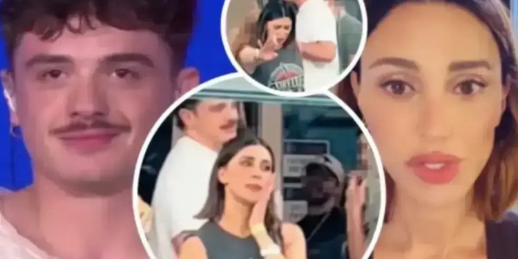 Belen Rodriguez e Olly (fonte foto web)